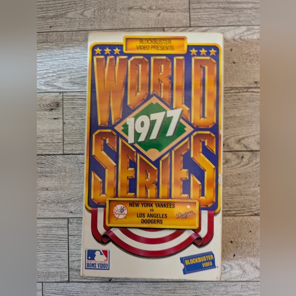 1977 World Series VHS
